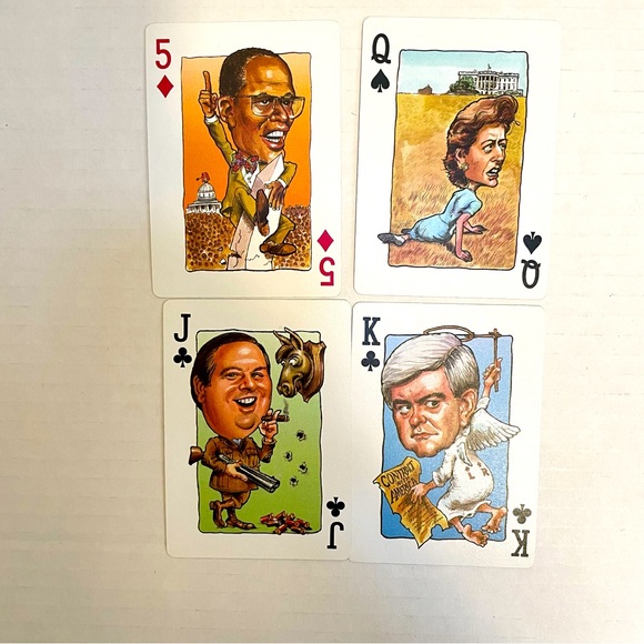 Vintage Political card deck - Picture 4 of 11